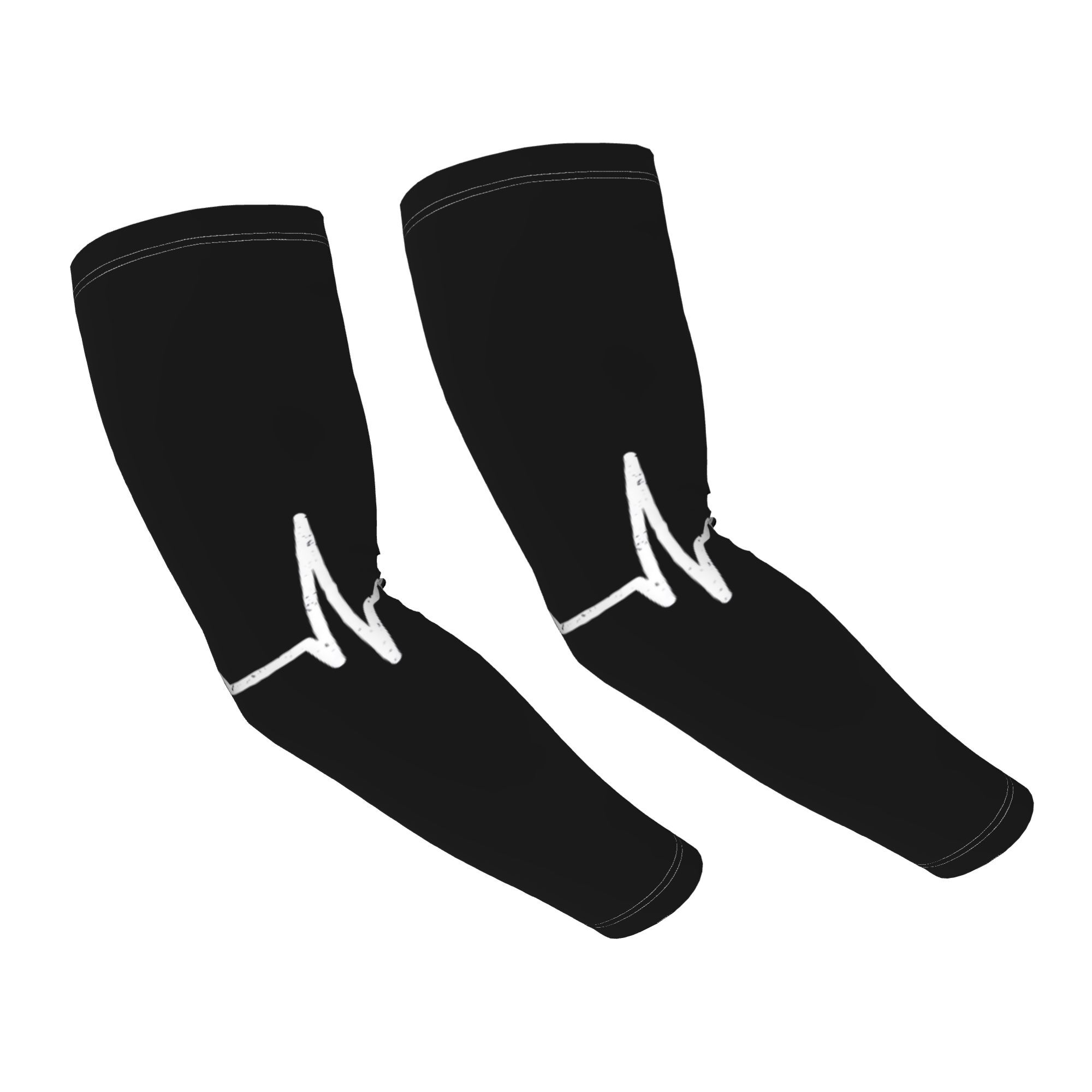 TEMU Gamer Heart Curve Controller Gaming 1 Pair Unisex Cooling Arm Sleeves With Half Finger Gloves Sweat Absorbing Breathable Moisture Wicking Anti