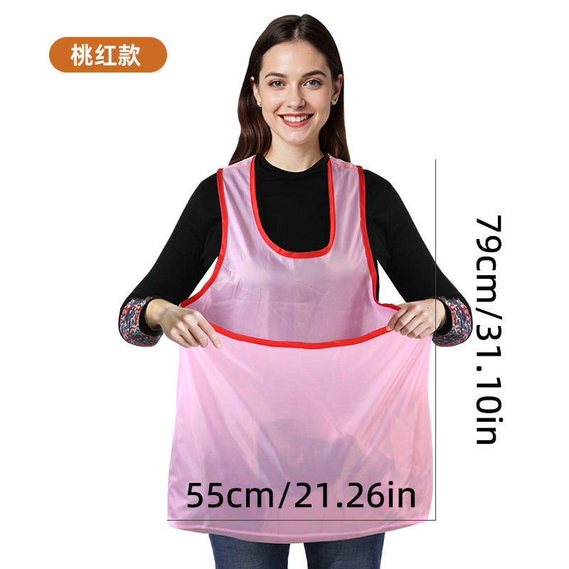 TEMU Multifunctional Storage Bag, Picking Skirt, Drying Apron, Portable Clothes Drying Rack, Clothesline Matching Apron, Student Hanging Clothes