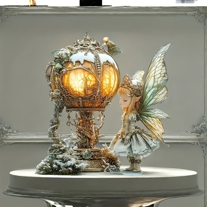 

2d Flat, Bohemian Acrylic Fairy And Table Lamp-multi-functional Desktop Decoration For Home, Office