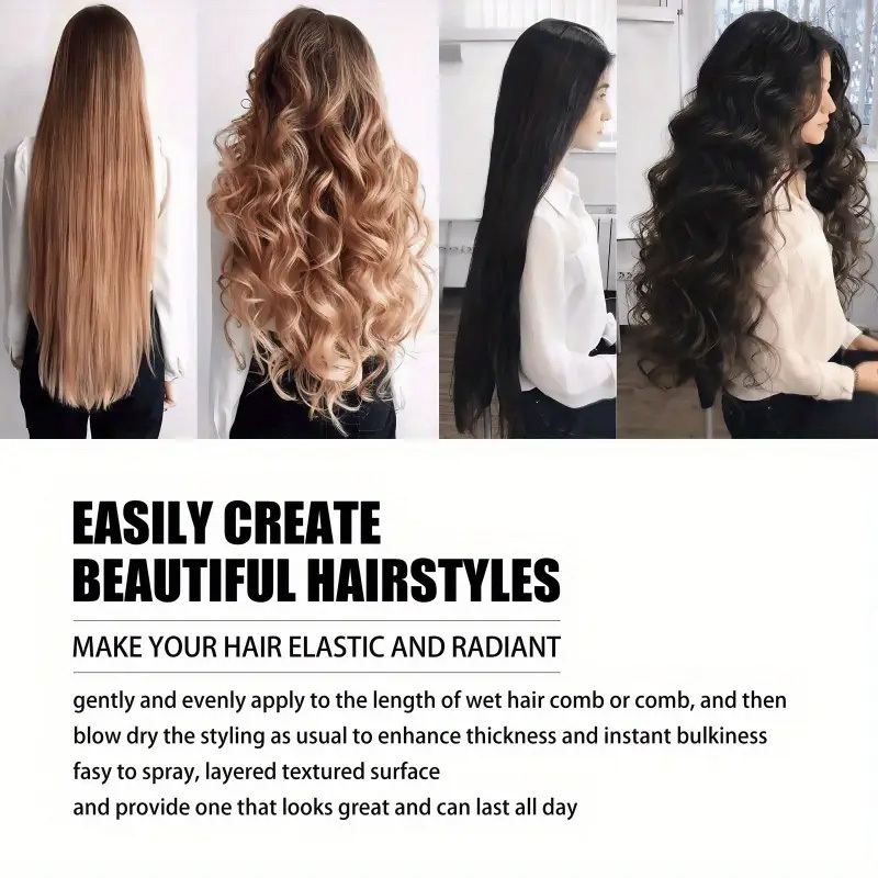 keratin volume styling spray suitable for all hair types fast styling long lasting and firm with keratin and glycerin mild and non irritating ingredients anti sweat oil control   and moisturizing   100ml Product details 7