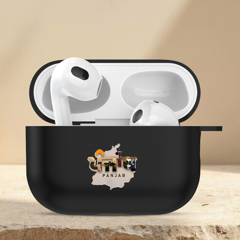 TEMU Map & Pattern , Compatible With Iphone Airpods 4/airpods 3//airpods Pro 2/airpods , Perfect Festival Gift, Suitable For Gifting , Family,