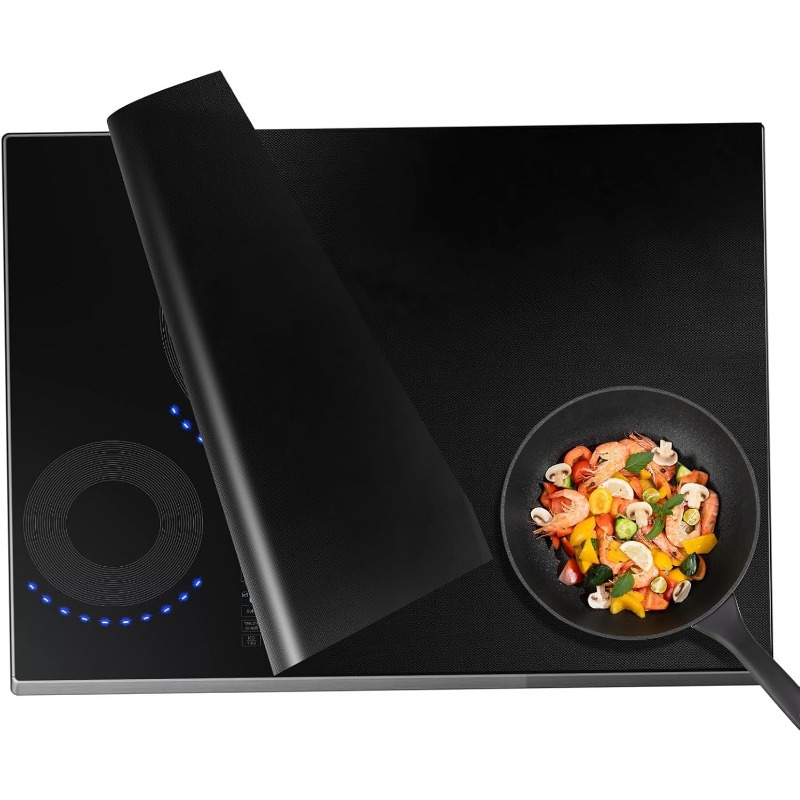 1set 52*61cm Protective Mat, Fireproof And, Suitable For Induction Cooker, Desktop Hot Air Fryer, Oven