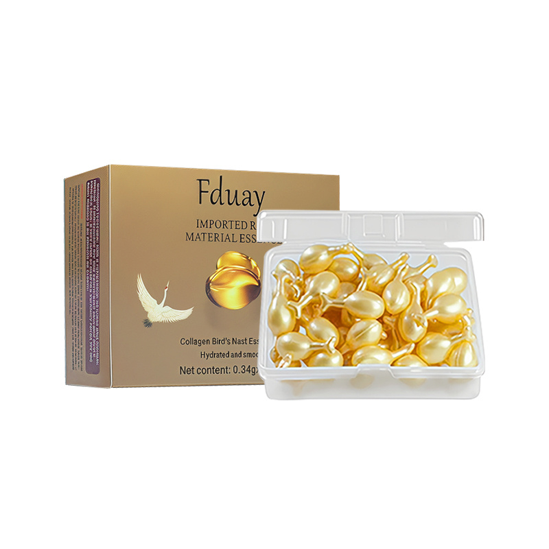 Image of 50 Capsules Collagen Cream For Wrinkles - Space-time Capsule Moisturizer, Smoother And Light Beige, Noticeable Reduction In Wrinkles, All Light Beige Types, Beige Care Product, Natural Skincare