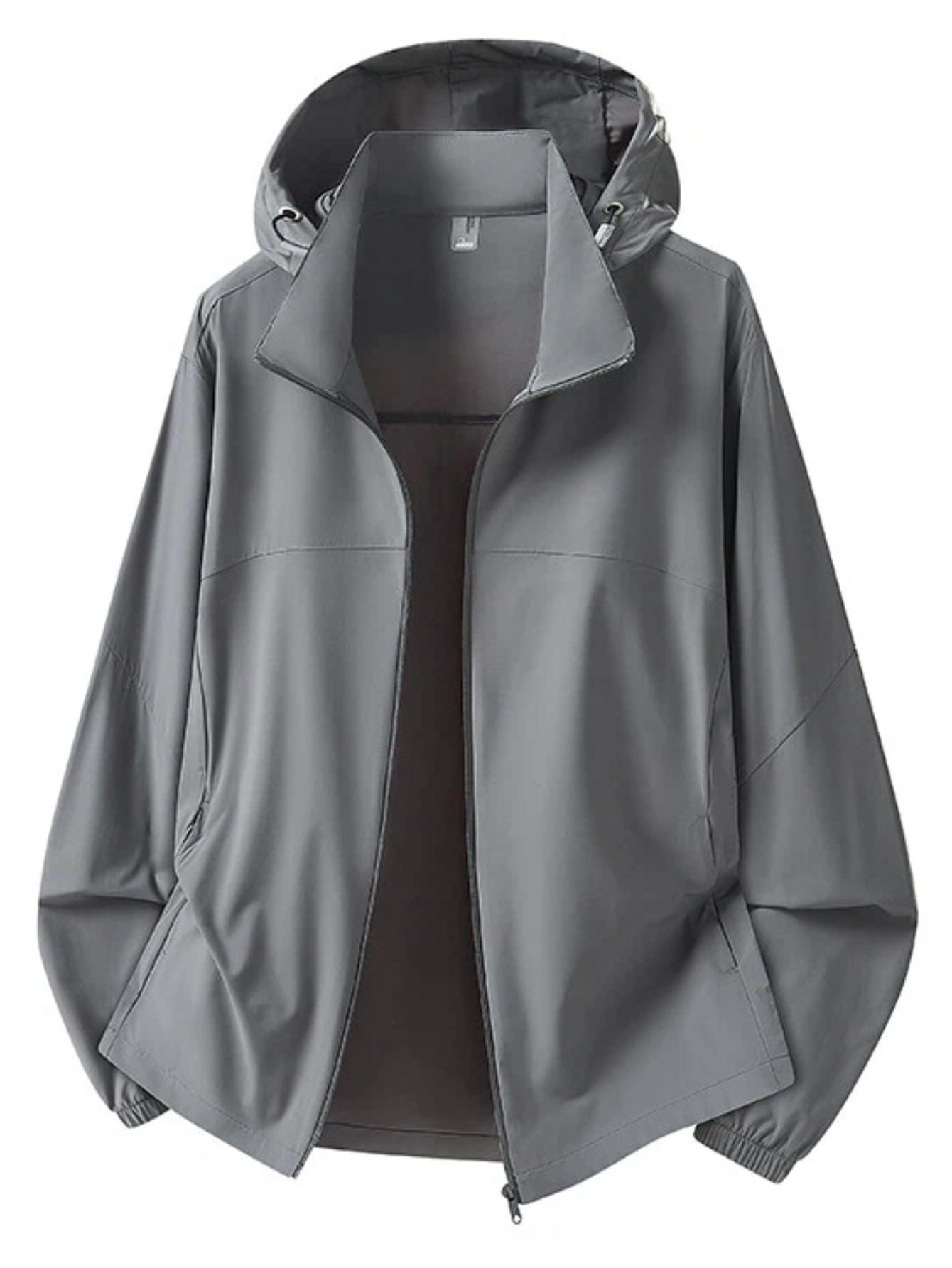 Men S Jacket, Cooling Breathable Double Zipper, Versatile Summer Sunscreen Clothing