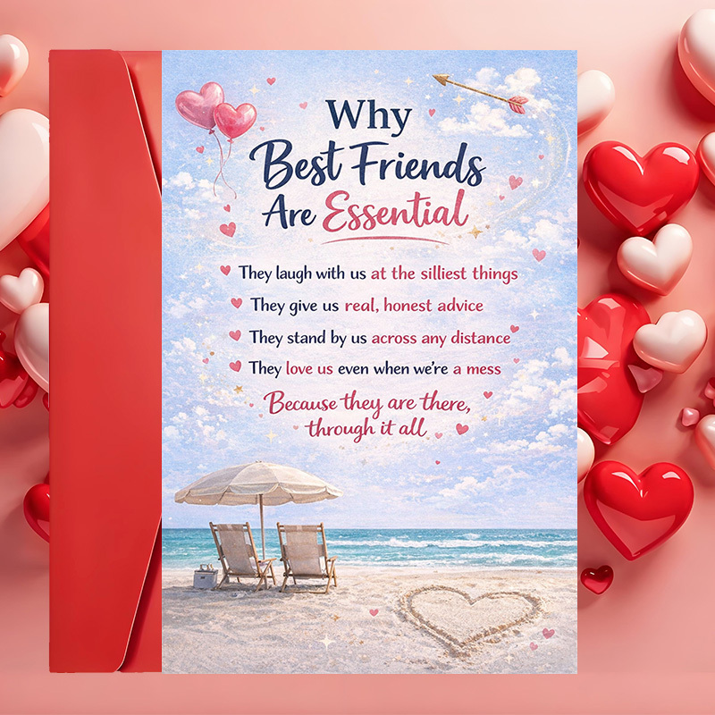 TEMU Set Of 2 (includes An Envelope And A Greeting Card) Ideal For Expressing Gratitude To , This Card Is Perfect For Birthdays, Thank You Notes