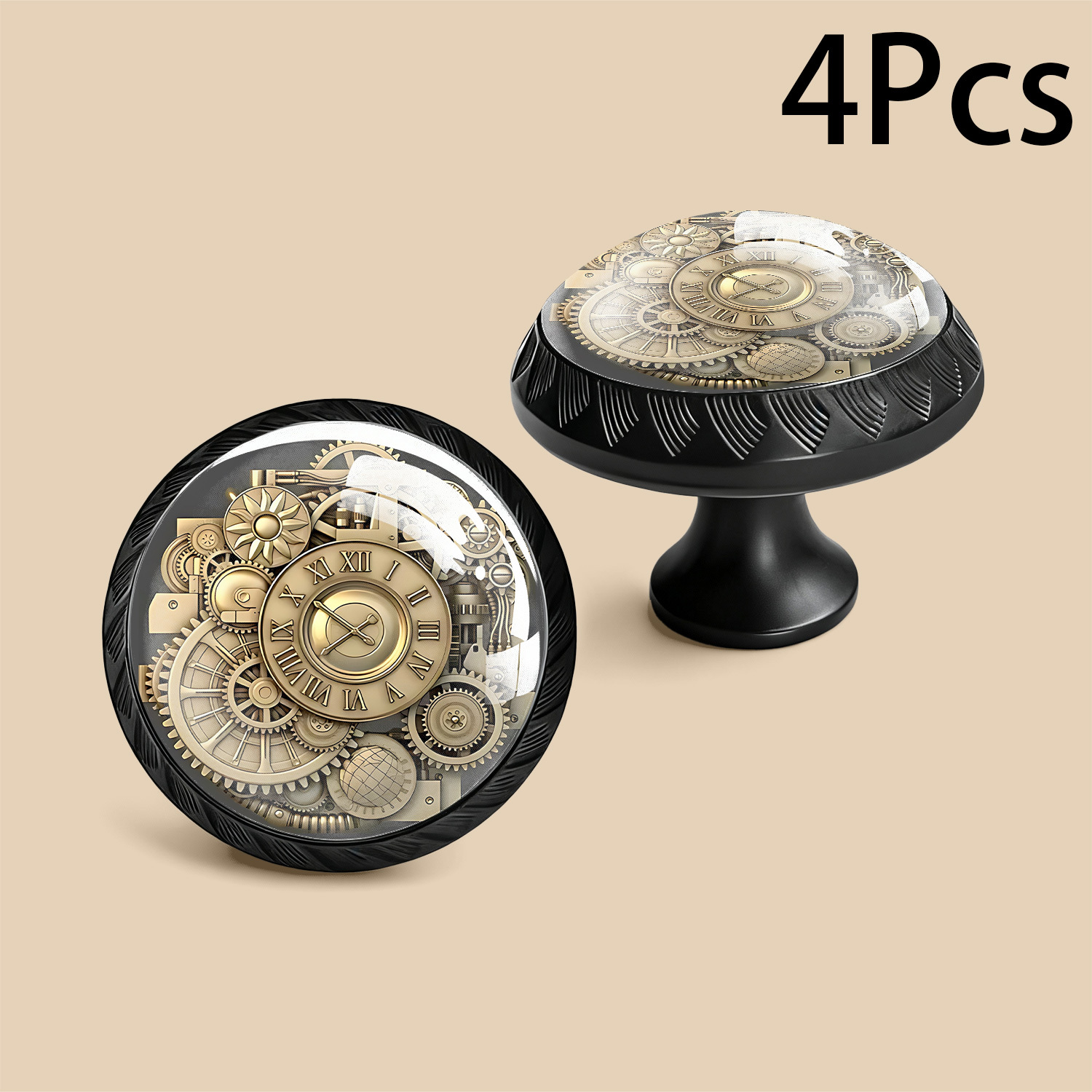 black dresser knobs - Cyprus