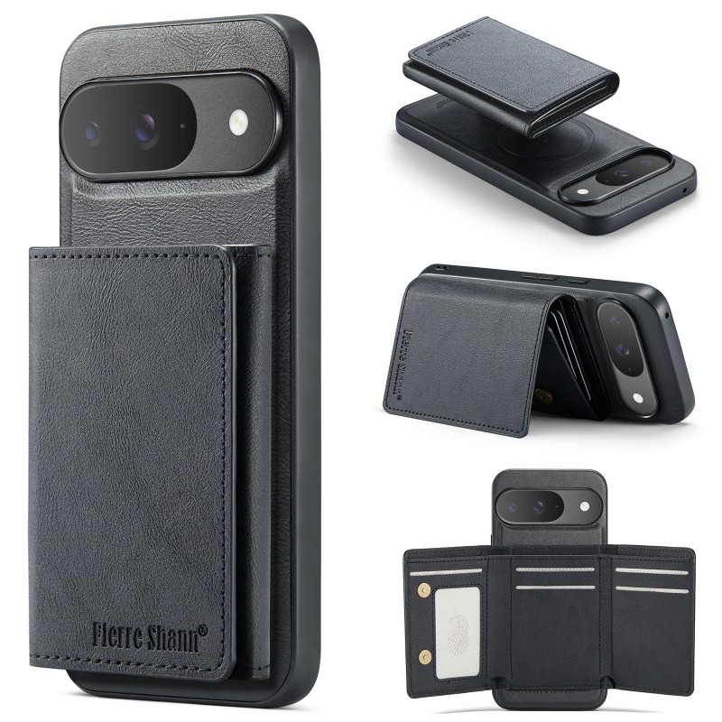 TEMU Phone Case: Fashionable Creative Folding Card Holder Phone Case For Google Pixel 10 Pro, 9a, 8 Pro, 7a, Drop-proof Phone Cover