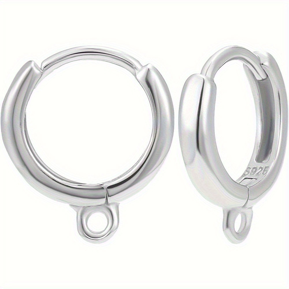 Stainless Steel Lever Back Earring Findings - Hoop Components For Jewelry Making - Silver Or Gold Finish