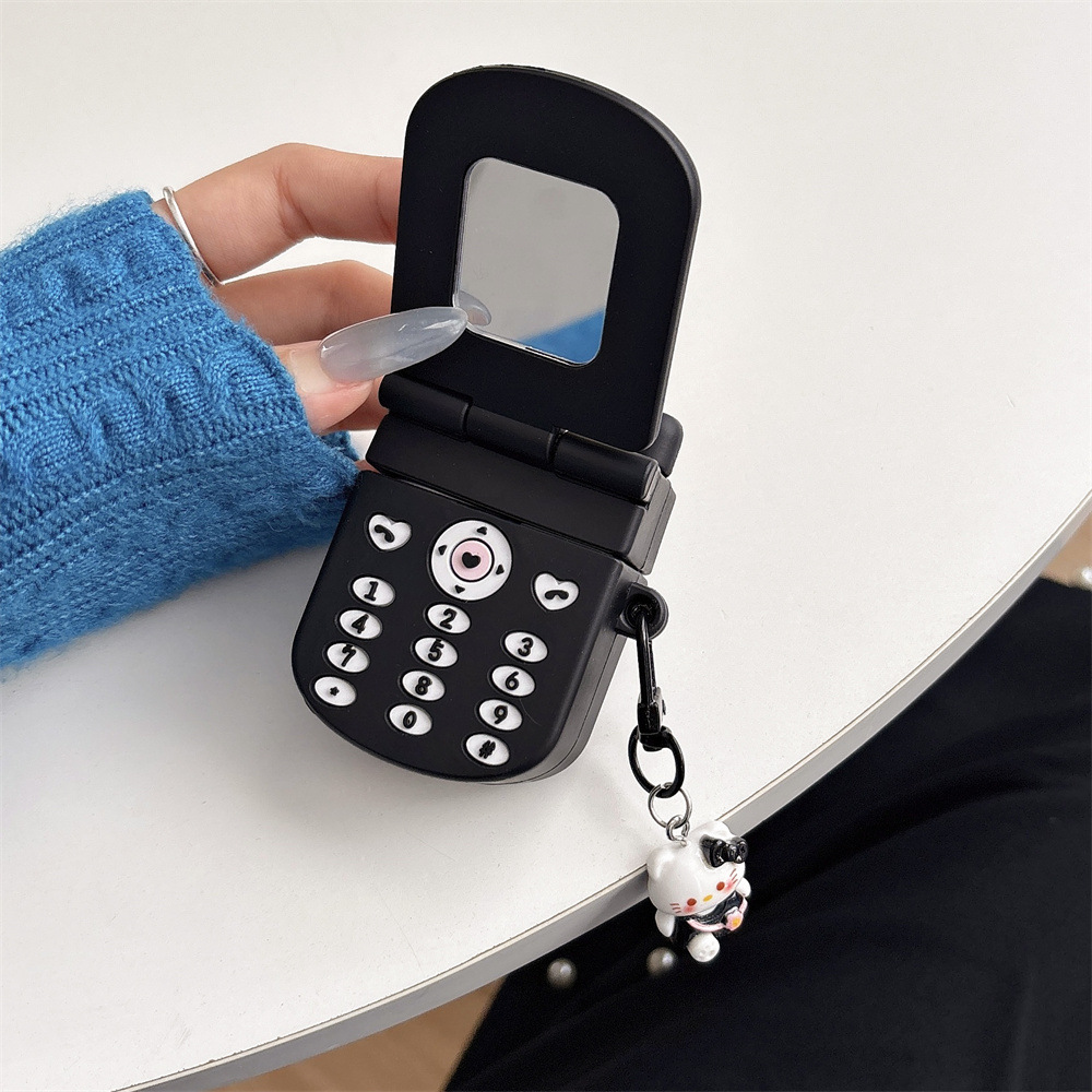 Hello Kitty Cartoon Earphone Case Suitable For /3/4 And Bluetooth Earphones, Anti-drop Pvc Three-dimensional Protective Cover