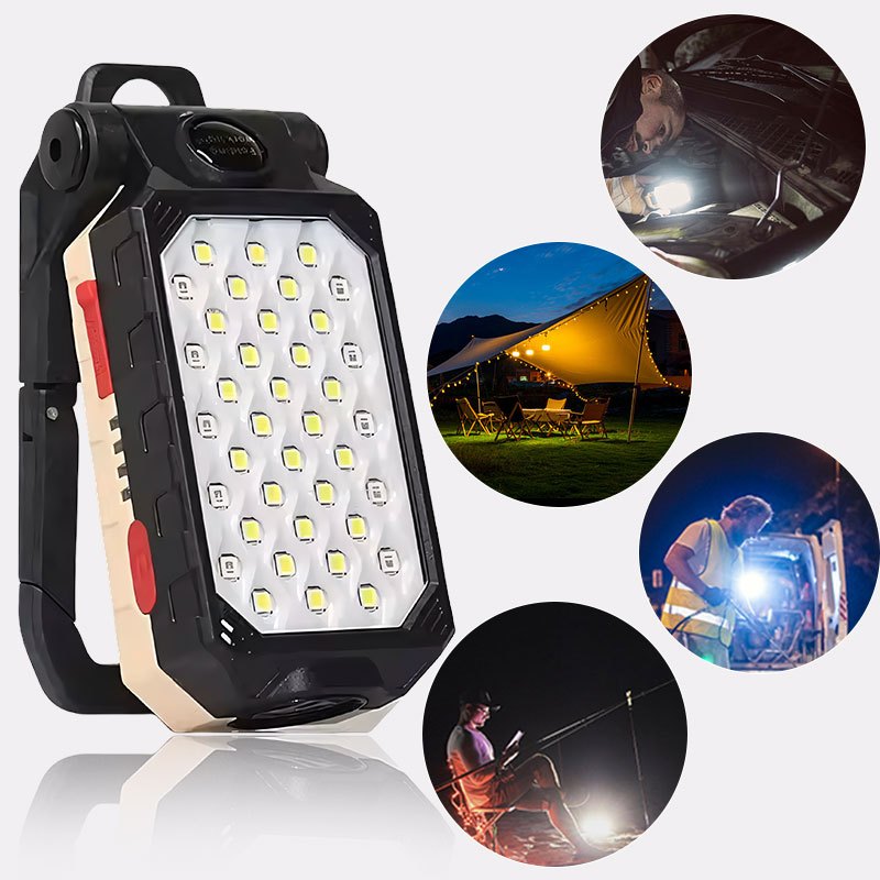 1pc   led flashlight usb rechargeable 1188     with magnetic   strobe light adjustable angle hook 18650 lithium battery powered portable   work light for camping hiking emergency   emergency lighting   reliable construction   flashlight construction workers Product details 0