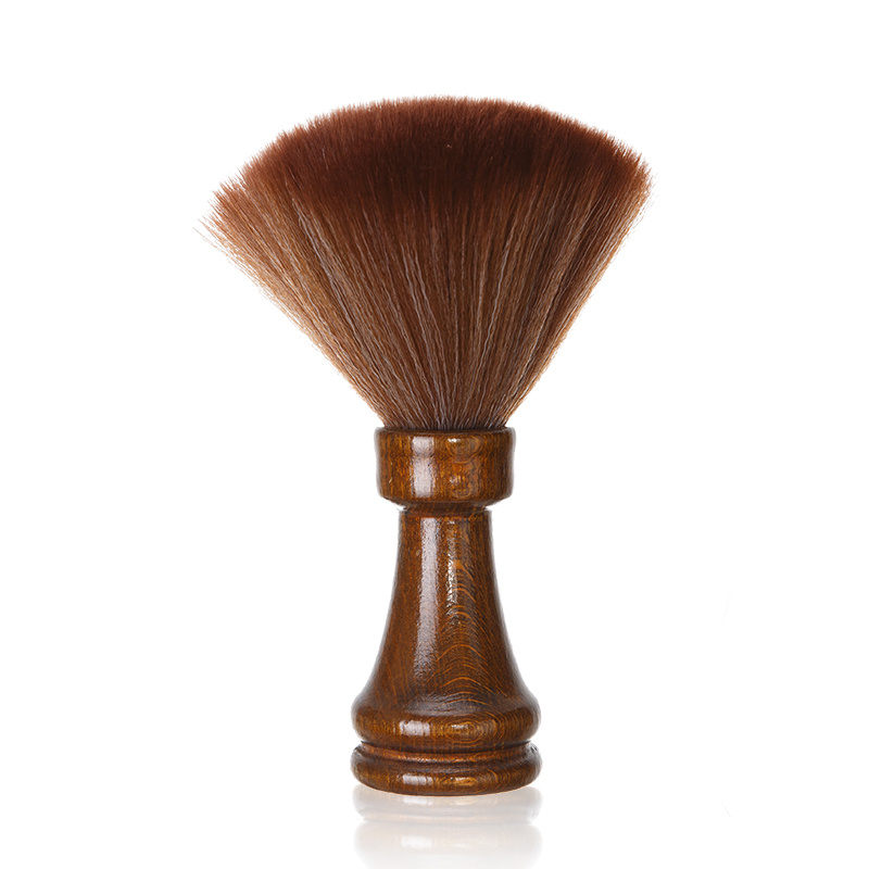 TEMU Wanmei Barber Neck Duster, Gift Box Packaging, Nail Dust Brush, , Neck Dust Removal Brush, Durable And Firm, Works Well In Sweeping Facial