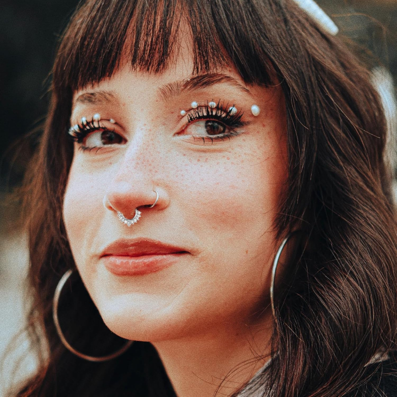 Set of Non-Piercing Nose Rings, Clip-On Jewelry