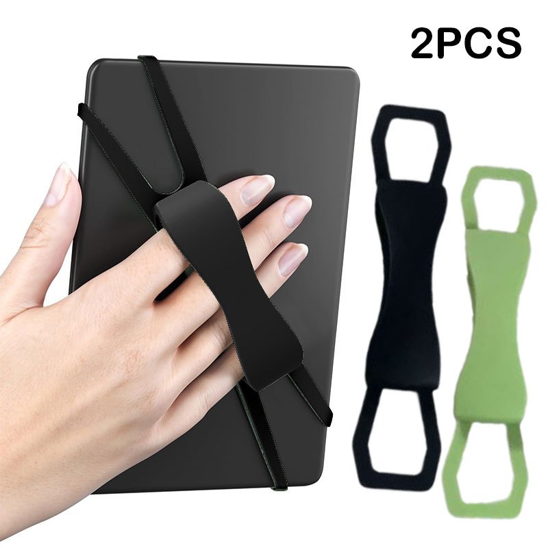 TEMU Silicone Sleeve For E-reader/compatible Tablet Case/ Reading Hand Strap Stand, Personalized Anti-slip Holder, Suitable For 4.7-8.0 Inch