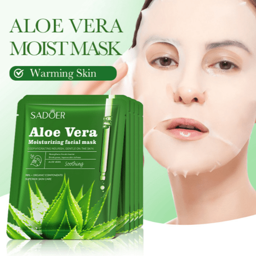 30pcsaloe vera moisturizing and soothing mask moisturizing and hydrating mask patch