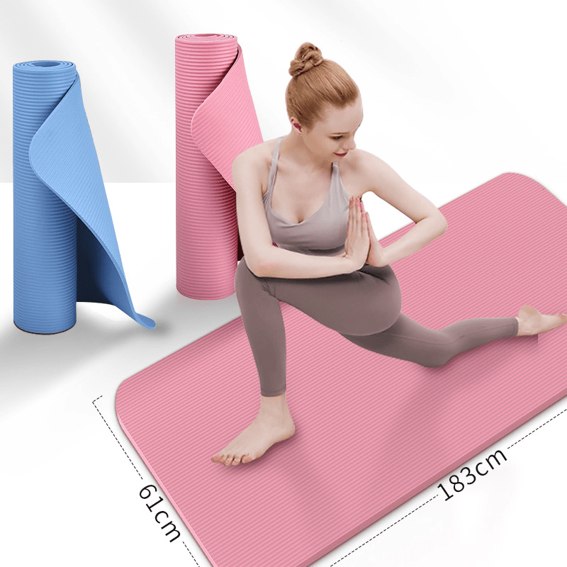 

3mm Eva Yoga Mat - , Lightweight, Slip & Moisture Resistant - Home Gym & Fitness Training - Single Pack In Blue, Purple, Pink, Exercise Flooring | Mat | Moistureresistant Mat, Exercise Mat