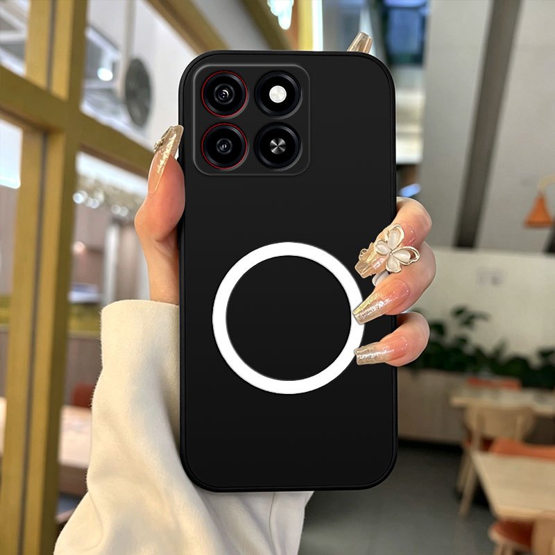 TEMU Phone Case: For Zte Blade A35/a35e/a55/a75 4g/a75 5g Anti-slip, Wear-resistant, Durable Magnetic Soft Tpu Case. Suitable For Zte Blade A75 4g