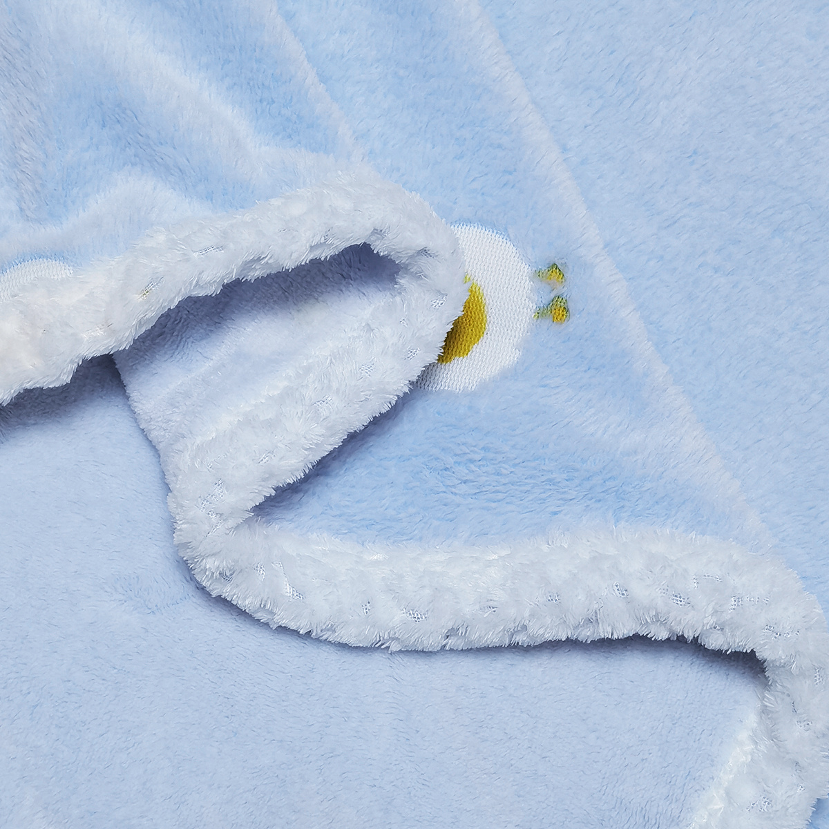 Baby Blanket Duck Pattern Soft and Comfortable Single Side Thin Type