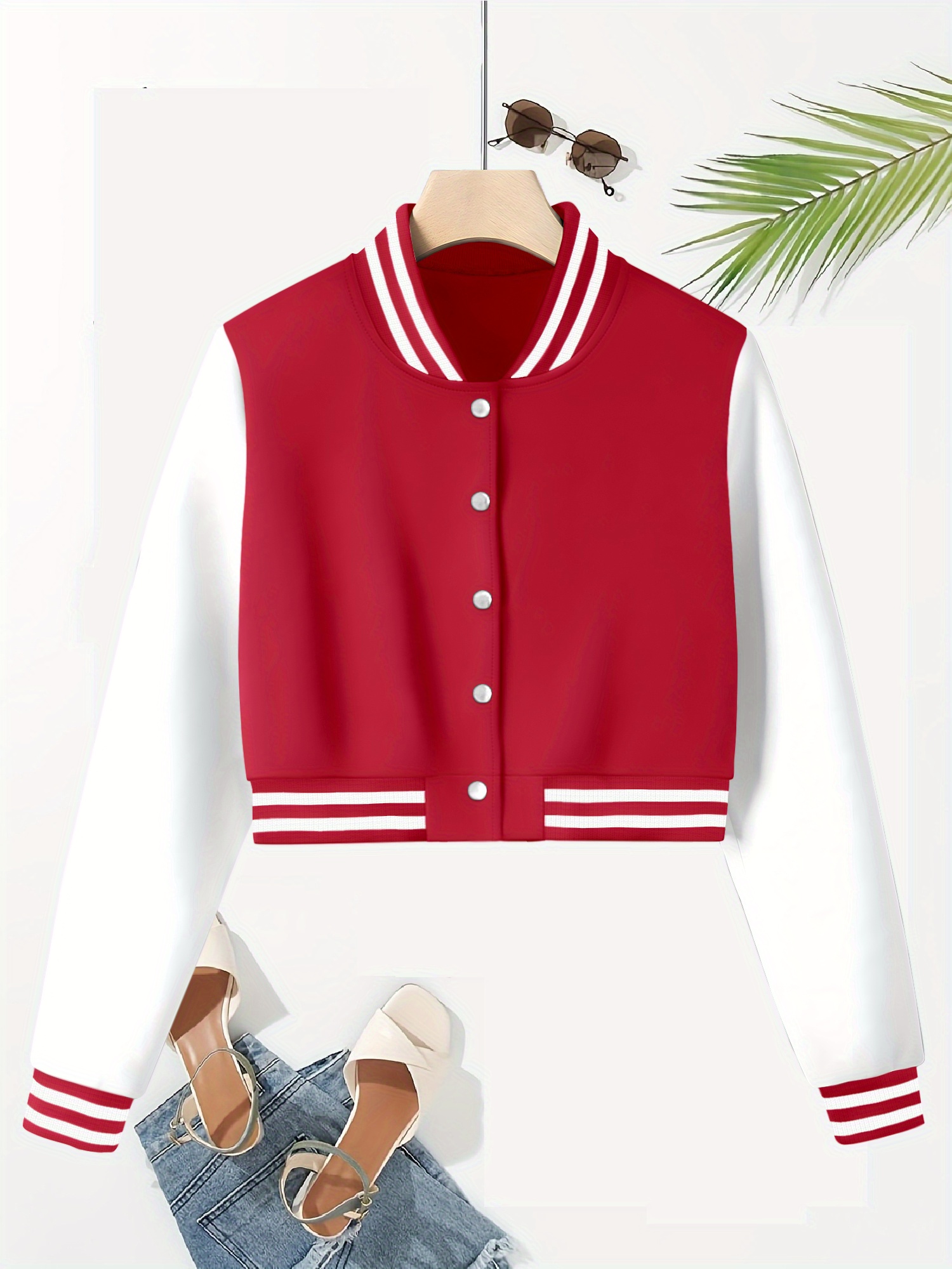 Women's Casual Long-Sleeve Jacket – Solid Color Hoodless Fall Jacket 2025, Flannel Shacket Style
