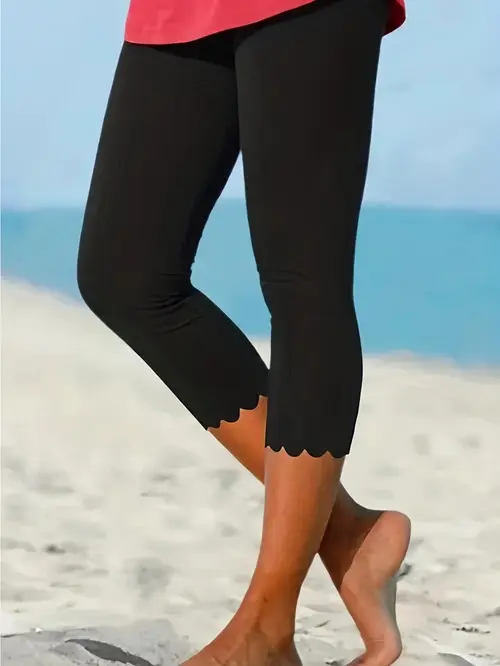 womens high waisted 7 8 tight leggings semi sheer yoga pants with tummy control solid color casual workout leggings for spring summer fall machine washable seasonal wear fashion leggings leggings
