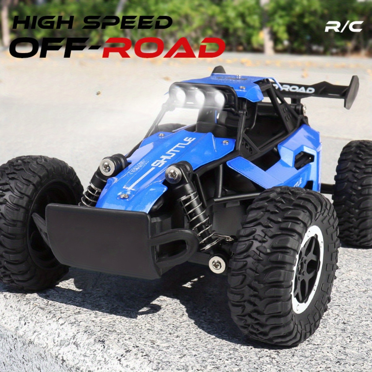 1:16 Scale All Terrain RC Off-Road Vehicle, 2.4GHz RC Kids Toy Car, Durable Alloy And Plastic, Fun Racing Car Model That Can Climb And Drift - Perfect As Party Favors And Holiday Gifts