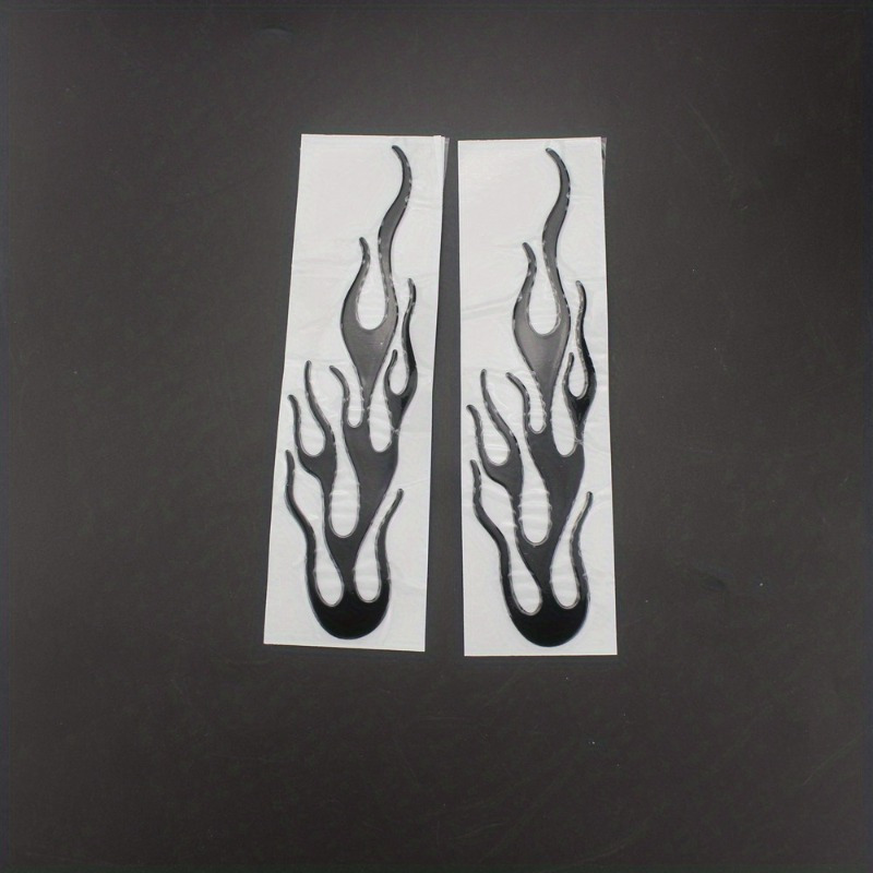 2pcs Reflective Decals For Cars & Motorcycles - Style & Safety To Your Ride