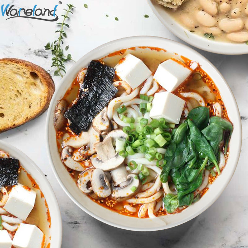 2pcs Large 60oz, White Embossed Salad Bowls, cm Ceramic Ramen  Bowl, Serving Bowls for Soup, Noodle, Popcorn, Dishwasher Microwave  Safety,