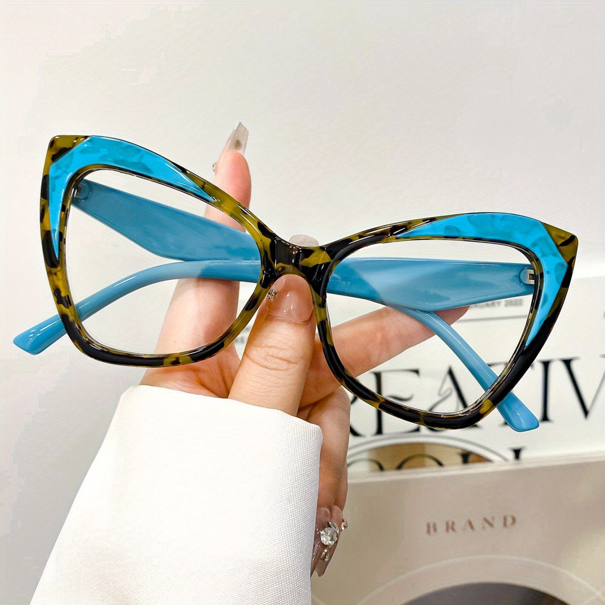 funky glasses sold on Temu United States