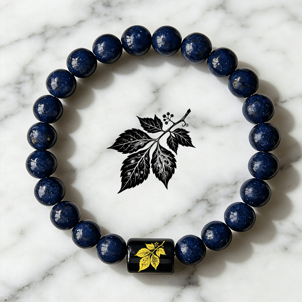Beaded Bracelet with Leaf Pattern, Boho Style for Daily Wear