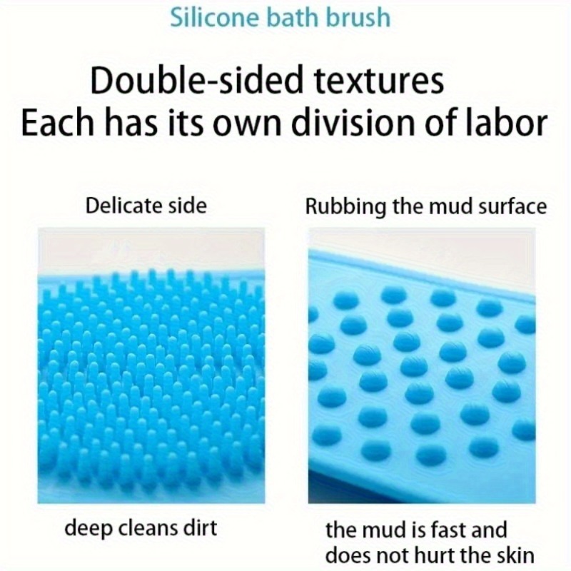 2pcs Bath Brush Set with Hook for Exfoliating