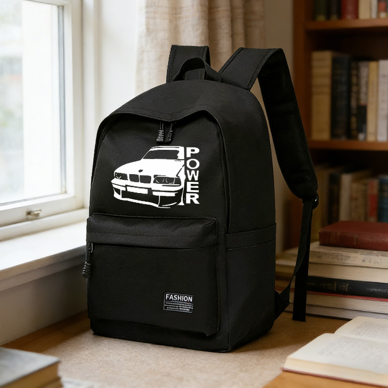 TEMU Automotive Adjustable Straps, Business And School Bag, Black, Backpack For Travel