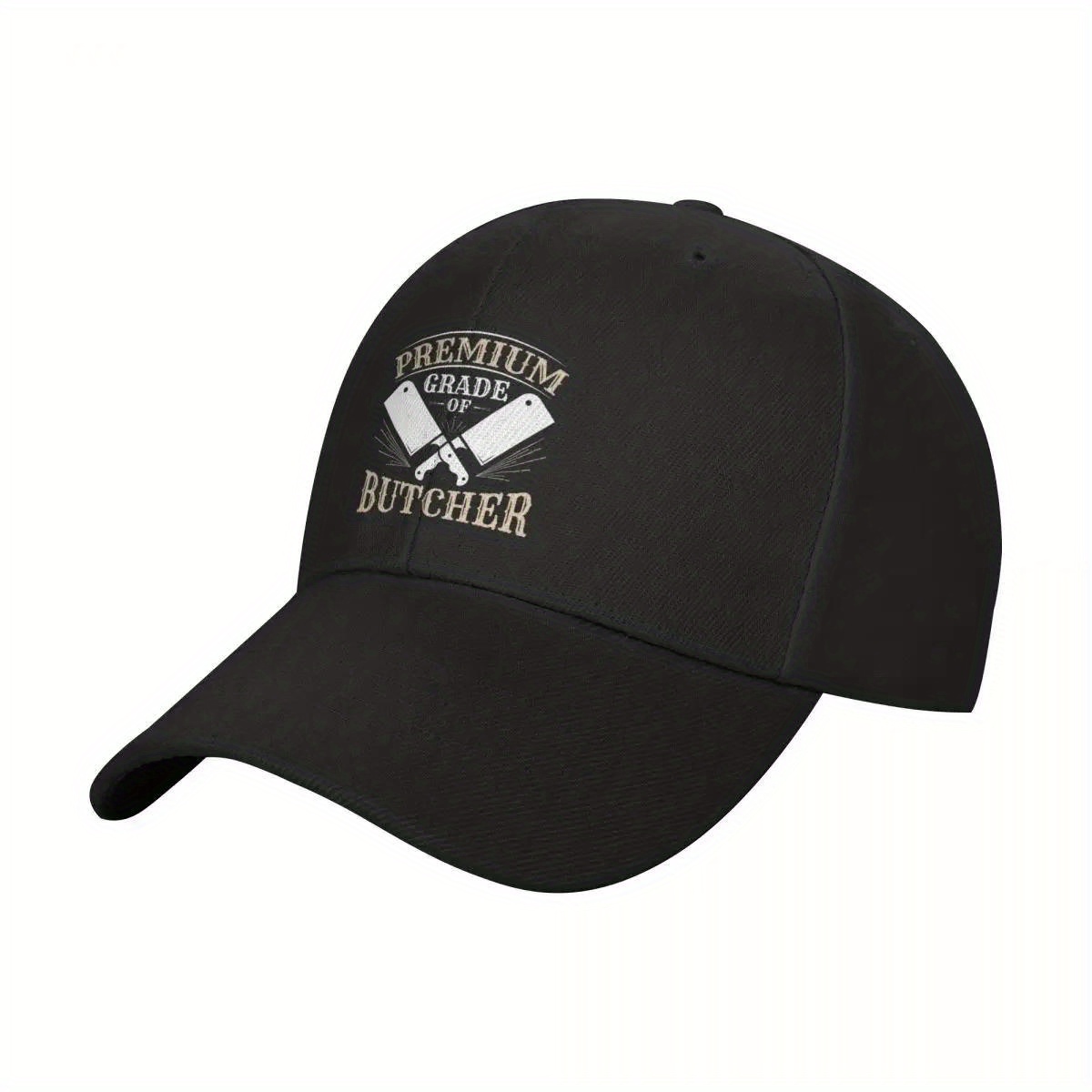 TEMU Casquette de Baseball Homme - Légère en Polyester avec Design , Lettrage pour Golf, Sports et Événements Thématiques Halloween - Chapeau