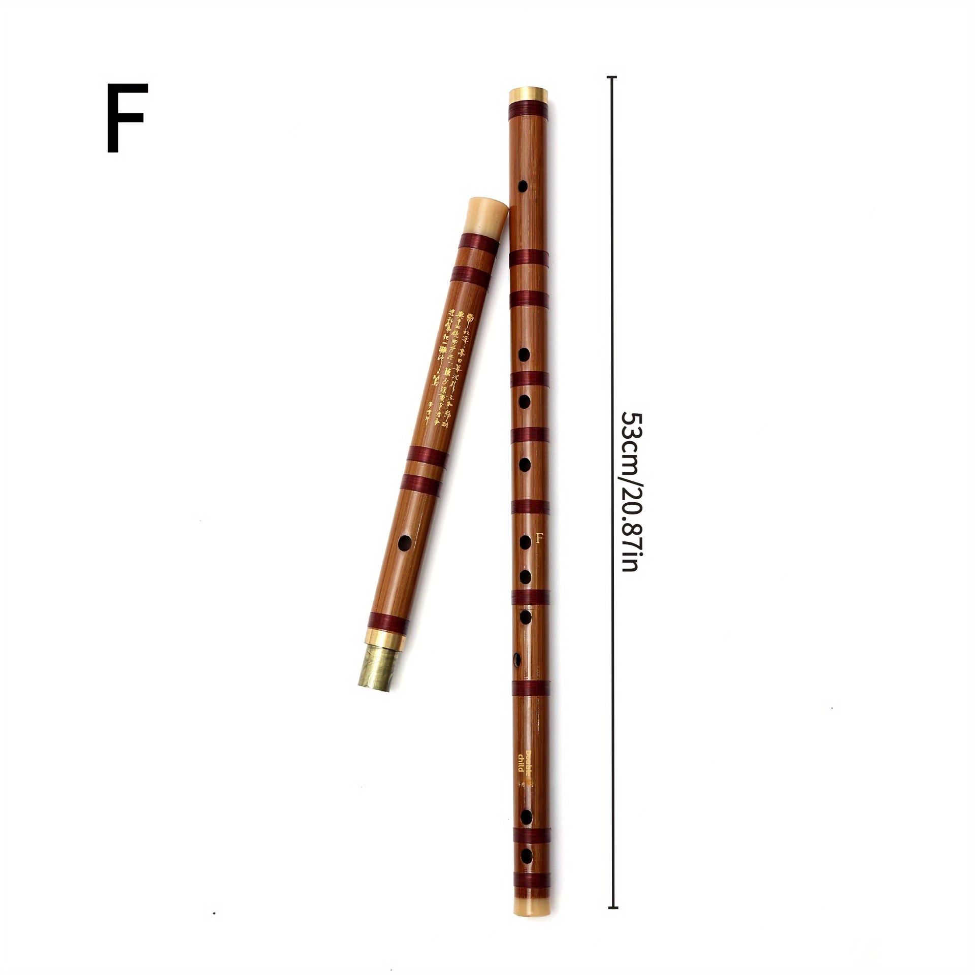 Professional Bamboo Flute for Beginners - 4-Season Use, High-   , Polished   with Carrying Bag & Accessories, Traditional Chinese Musical Instrument for Home Practice & Performances, Flute for Beginners, Performance Accessory, Elegant Design, Detailed  