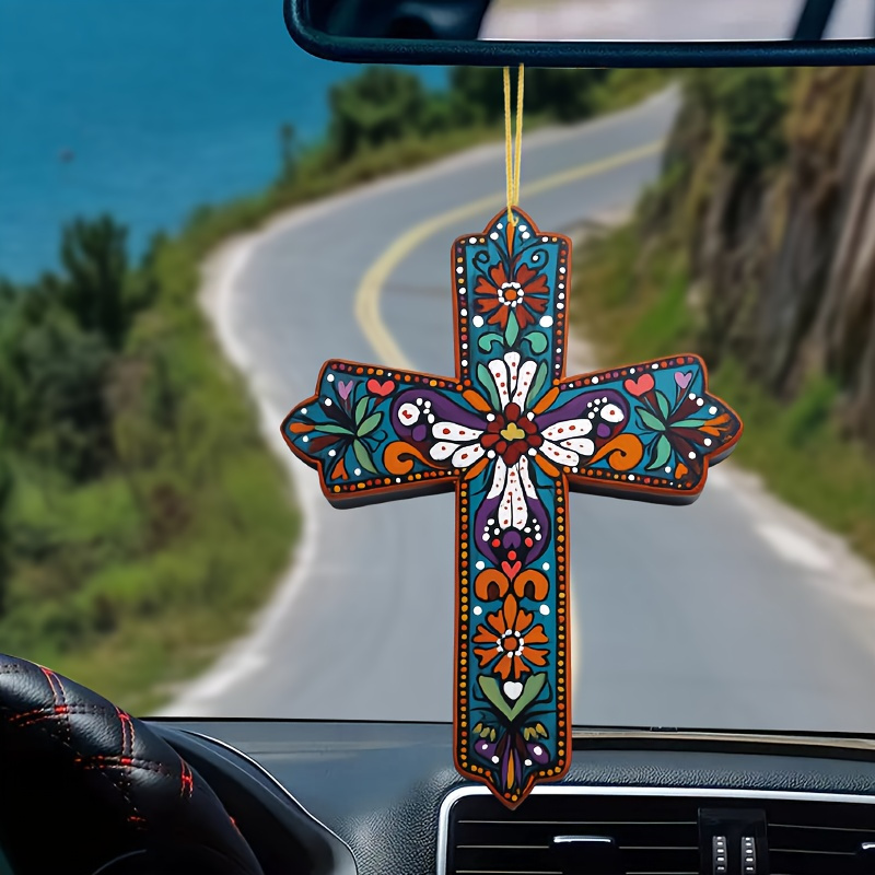 pingente de cruz páscoa acrílico 2d 1 enfeite - Temu Brazil