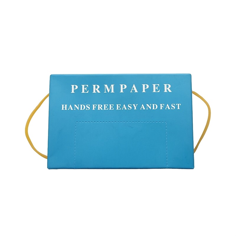 TEMU 350pcs Pack Disposable Perm Rod Paper Suitable For Hot/cold Perms, Heat-resistant Paper For Curling, Dyeing & Styling, Compatible For All Hair
