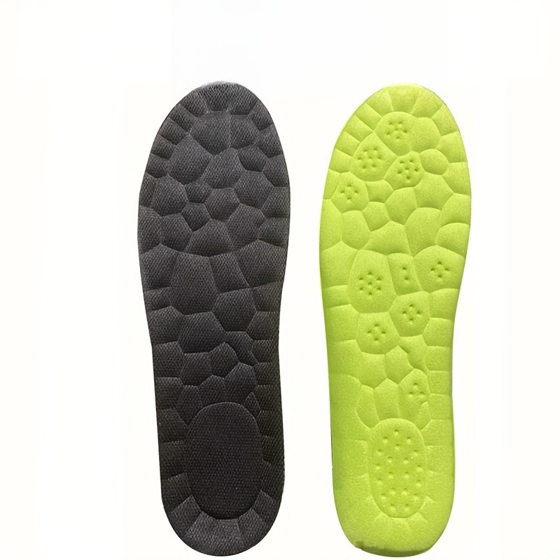 TEMU 8pcs Shock-absorbing, Comfortable And Breathable Insoles, Sports Insoles, Comfortable Insoles, Unisex Insoles, Running Additions