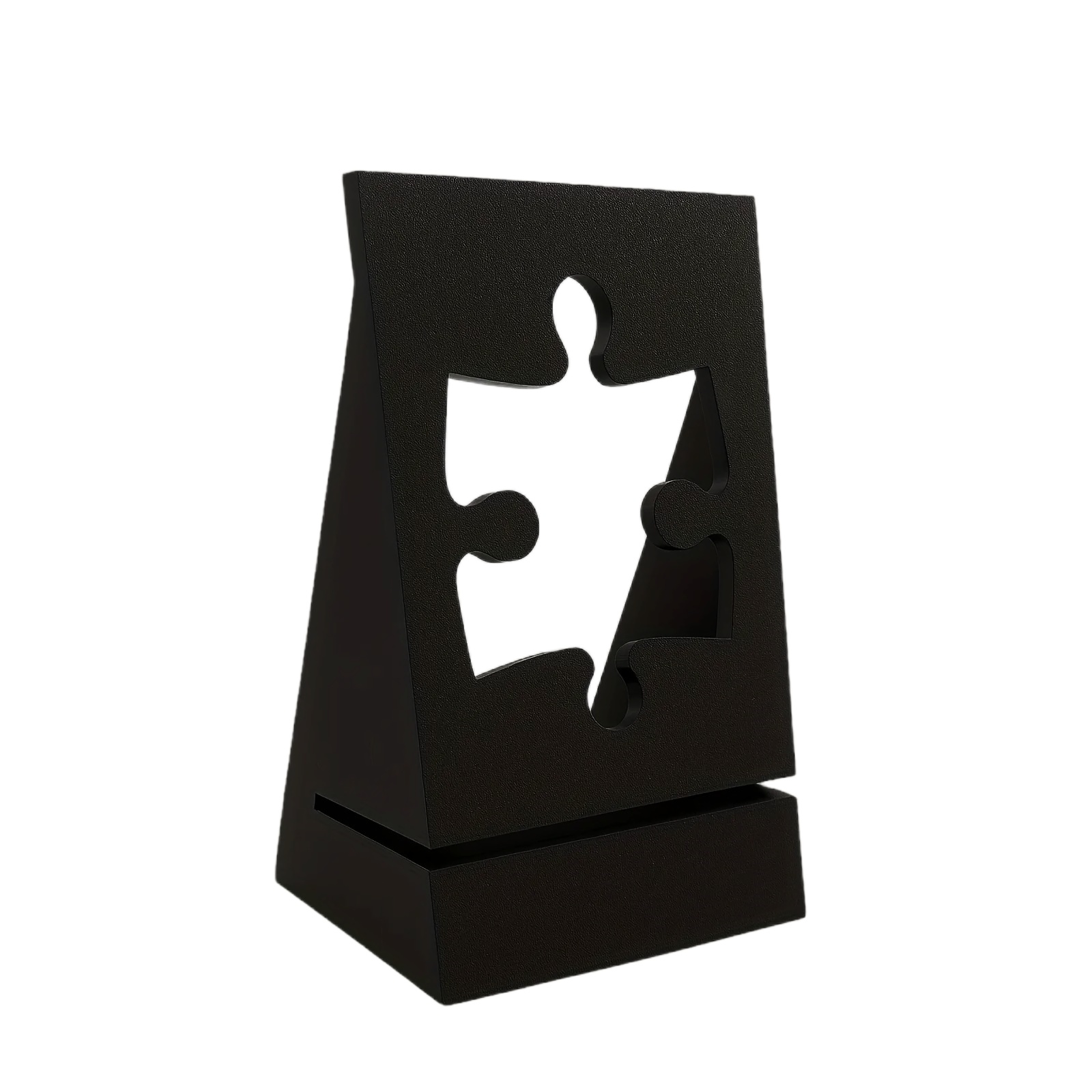 Image of 1pc Durable Plastic Box Cover Display Stand With Compatible Picture - Multicolor Puzzle-themed Collectible Showcase For Assembly, Art Storage & For /office Decor - Ideal For Puzzle Collectors