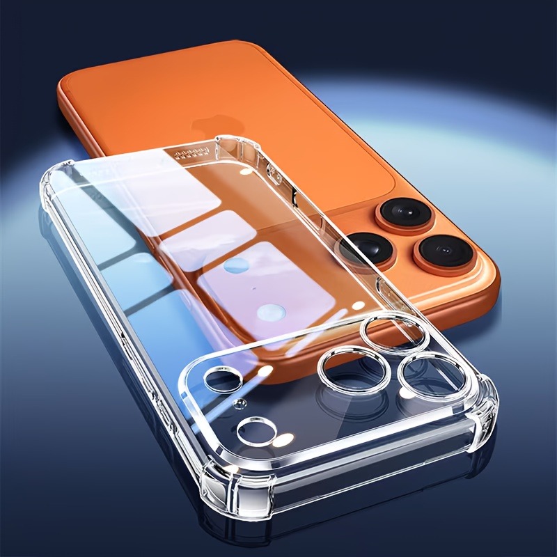Phone Case - Ultra-thin Clear Case For Iphone 17 Pro Max; Soft Case For Iphone 17 Pro Max; Shock-resistant Cover For Iphone 17/16/15/14/13/12/11 Pro