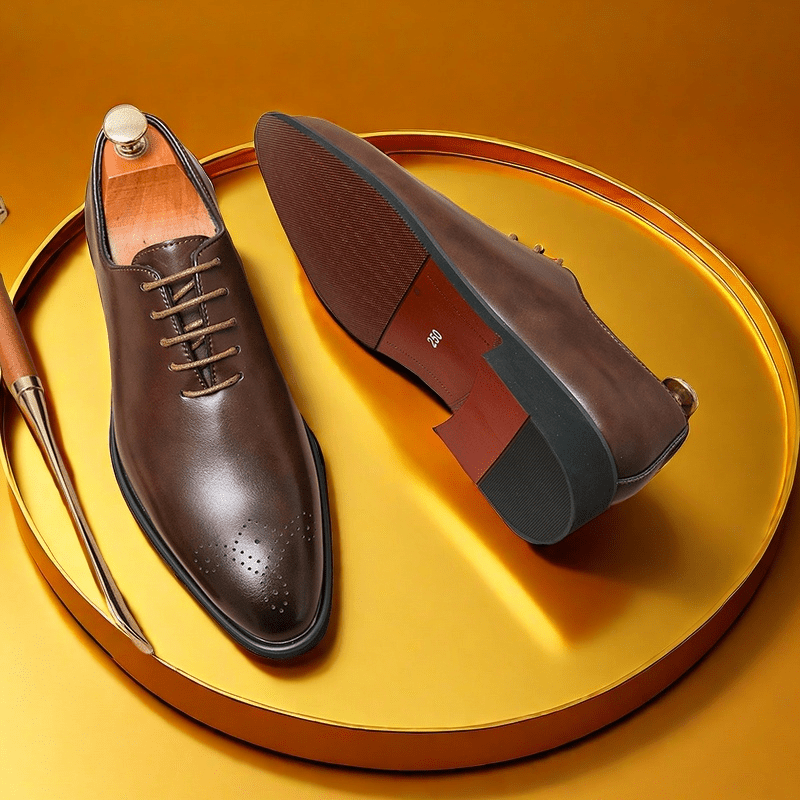 strapless open back dress Genuine Leather Formal Dress Shoes for Men