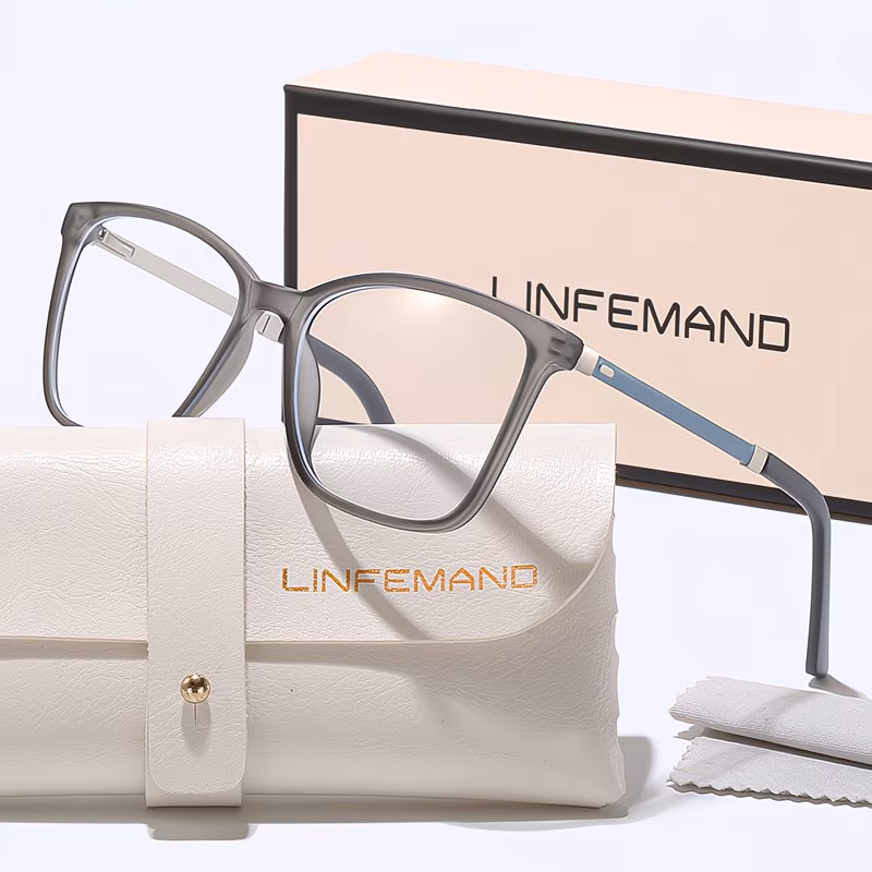 classic ultra decorative fashion flat glasses for women embodying a gentle and elegant style versatile accessory perfect as a holiday gift Product details 5