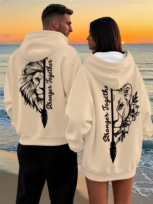 hoodies matching outfits spring autumn loose pullover casual sweatshirts for men and women trendy clothes 1pcmens and womens sizes are