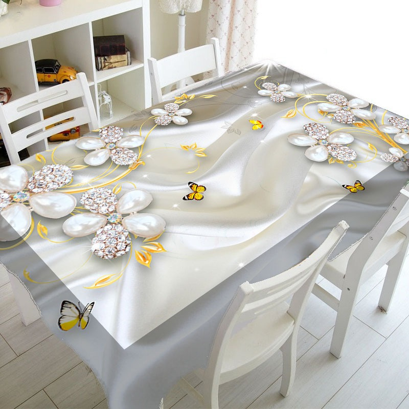 

Sophisticated Decor, Tablecloth - - Pattern, , For Home &