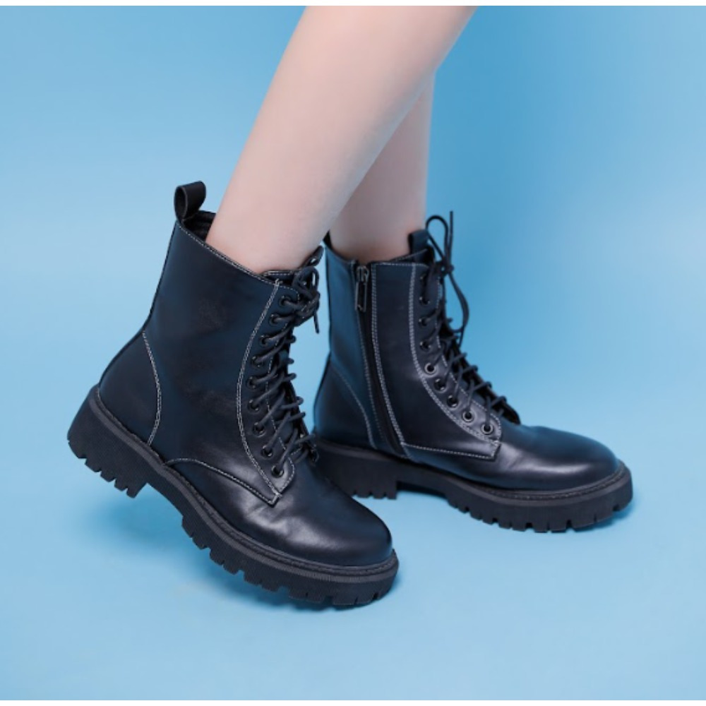 women' ankle boots 925 lace-up inner zipper closure, cover