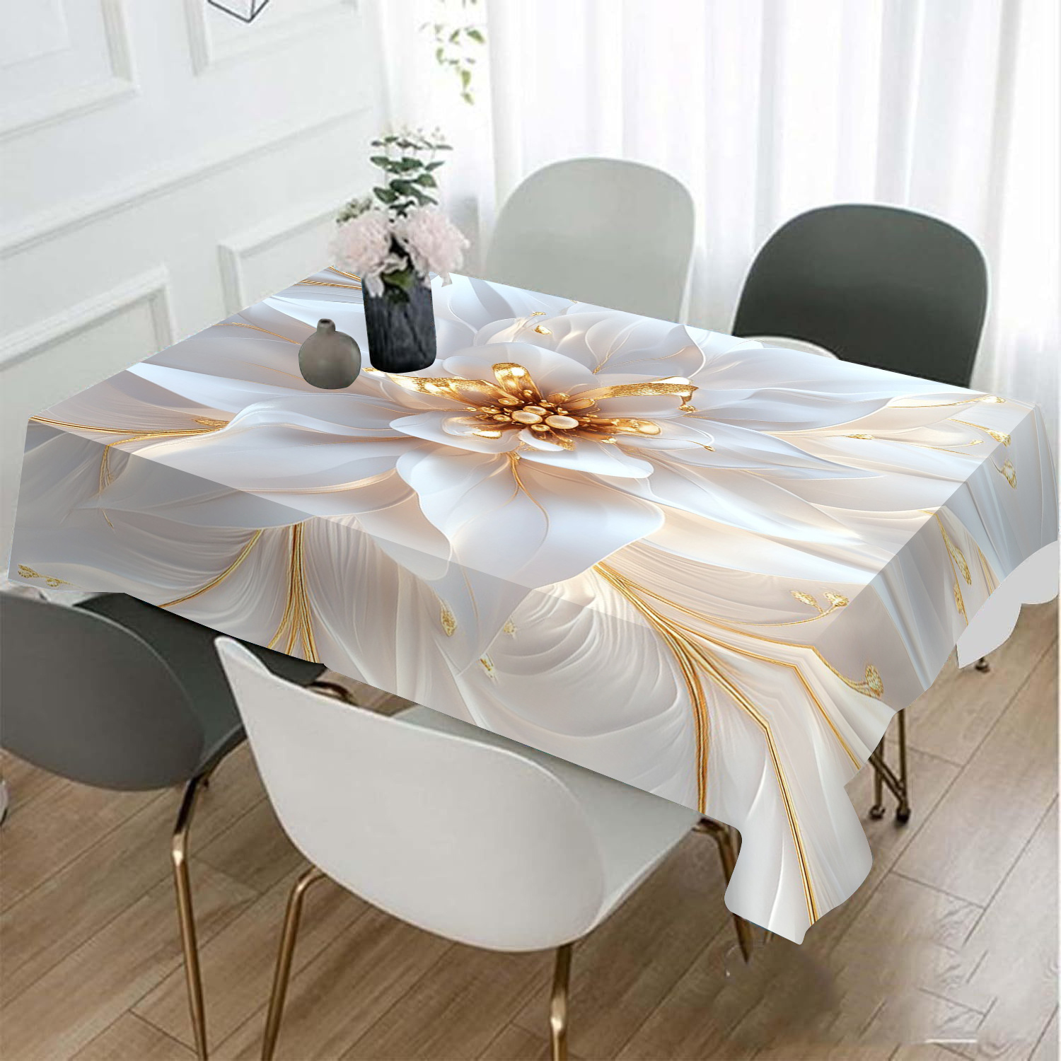 

Tablecloth - , Rectangular Dustproof For Parties &