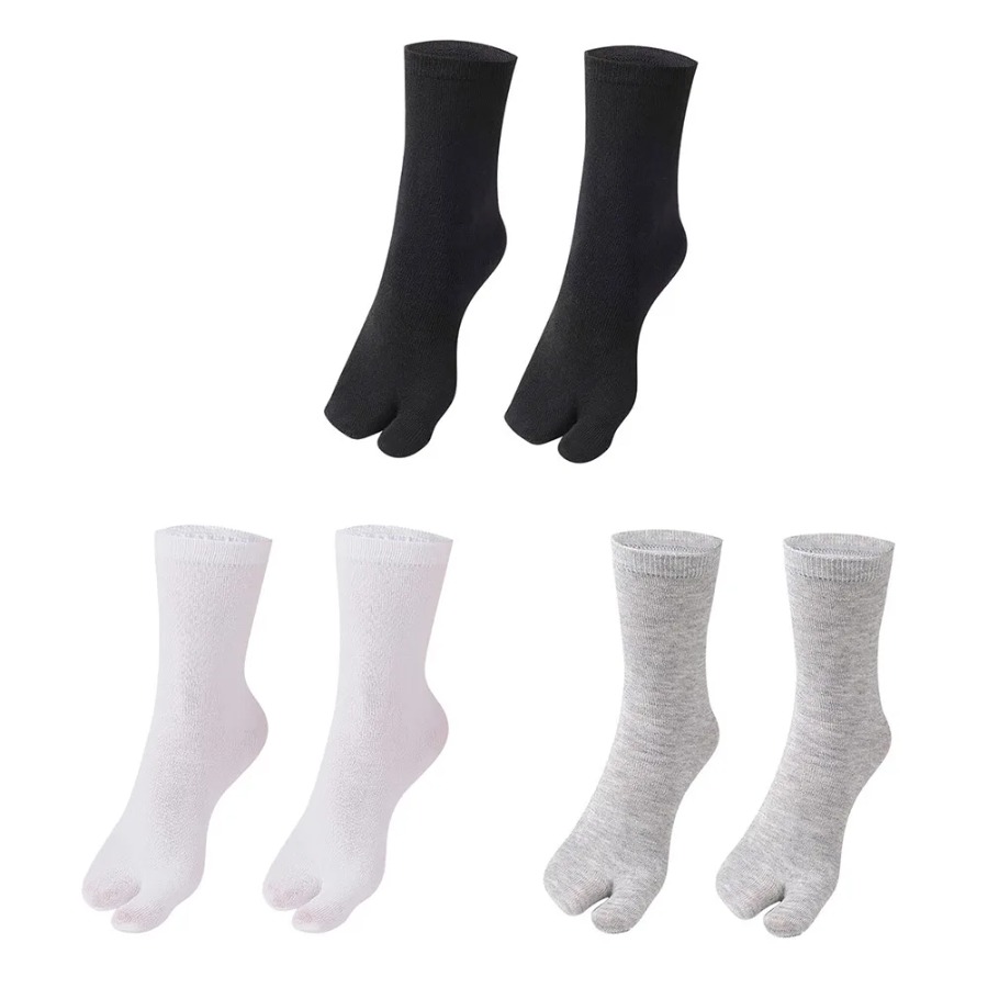 TEMU Random 3 Pairs Unisex Toe Socks, Comfortable Breathable Toe Socks, Summer Style, Breathable Mesh Athletic Socks