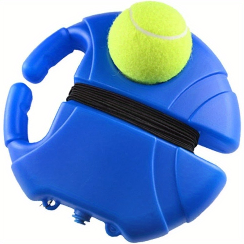Solos Tennis Trainer Rebounder – Draagbare Oefenset Met Bal En Elastisch Touw, Ideaal Om Alleen Te Trainen Op De Baan Of In De Tuin