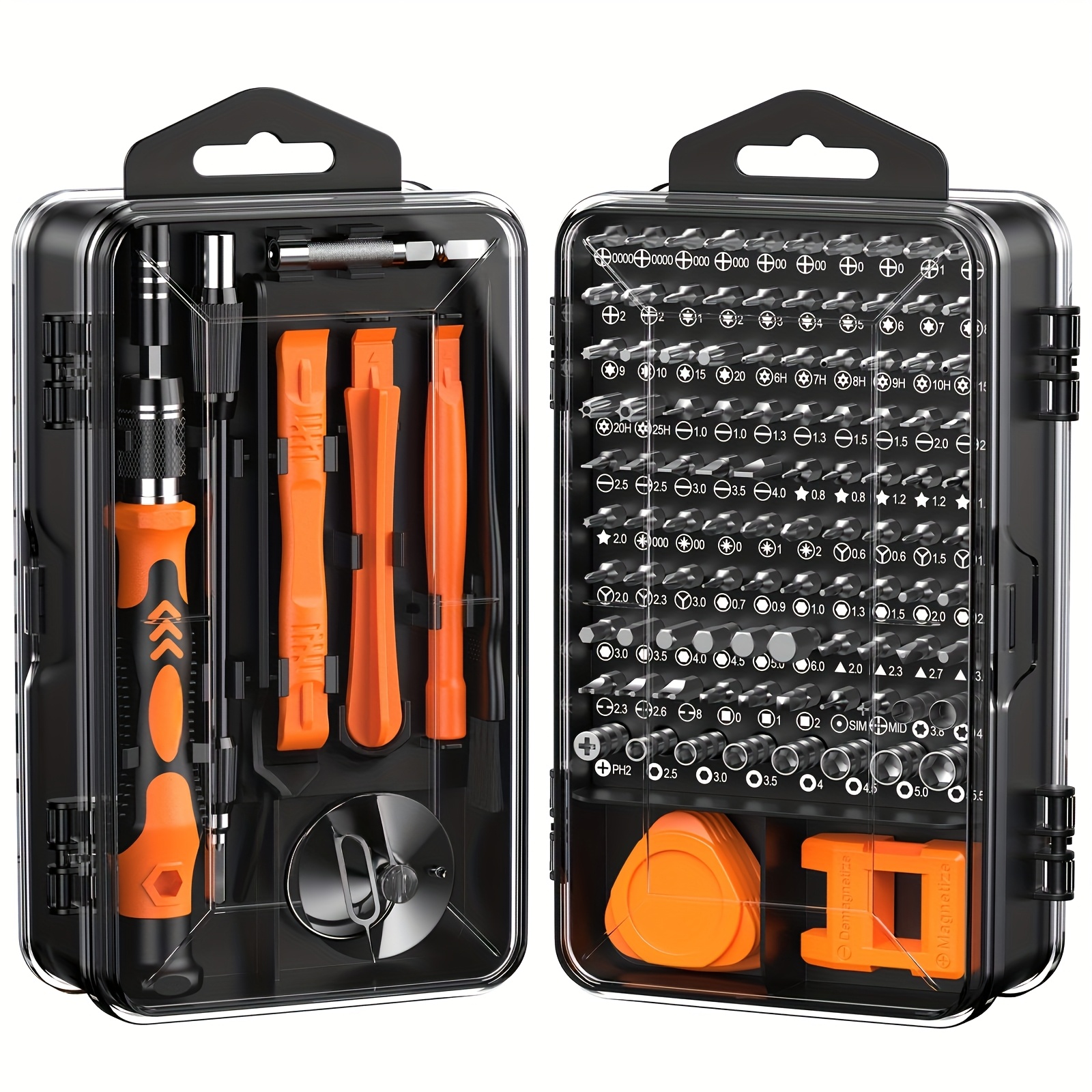 117-In-1 Precision Screwdriver Set, Tool Gifts for Men, Mini Repair Tool Kit with Torx Triwing Bits, Repair for Computer, Macbook, Laptop, PC, RC, PS5