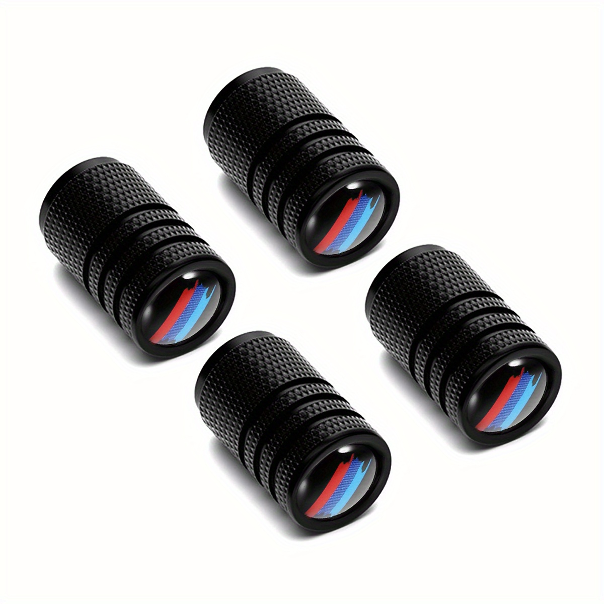 

Aluminum Tire Valve Stem Caps, Carbon Fiber Look, Universal Fit, Air Dust Cover Accessory For Bmw M3/m5/m7/x1/x3/m3/m5/x1/x5/x6