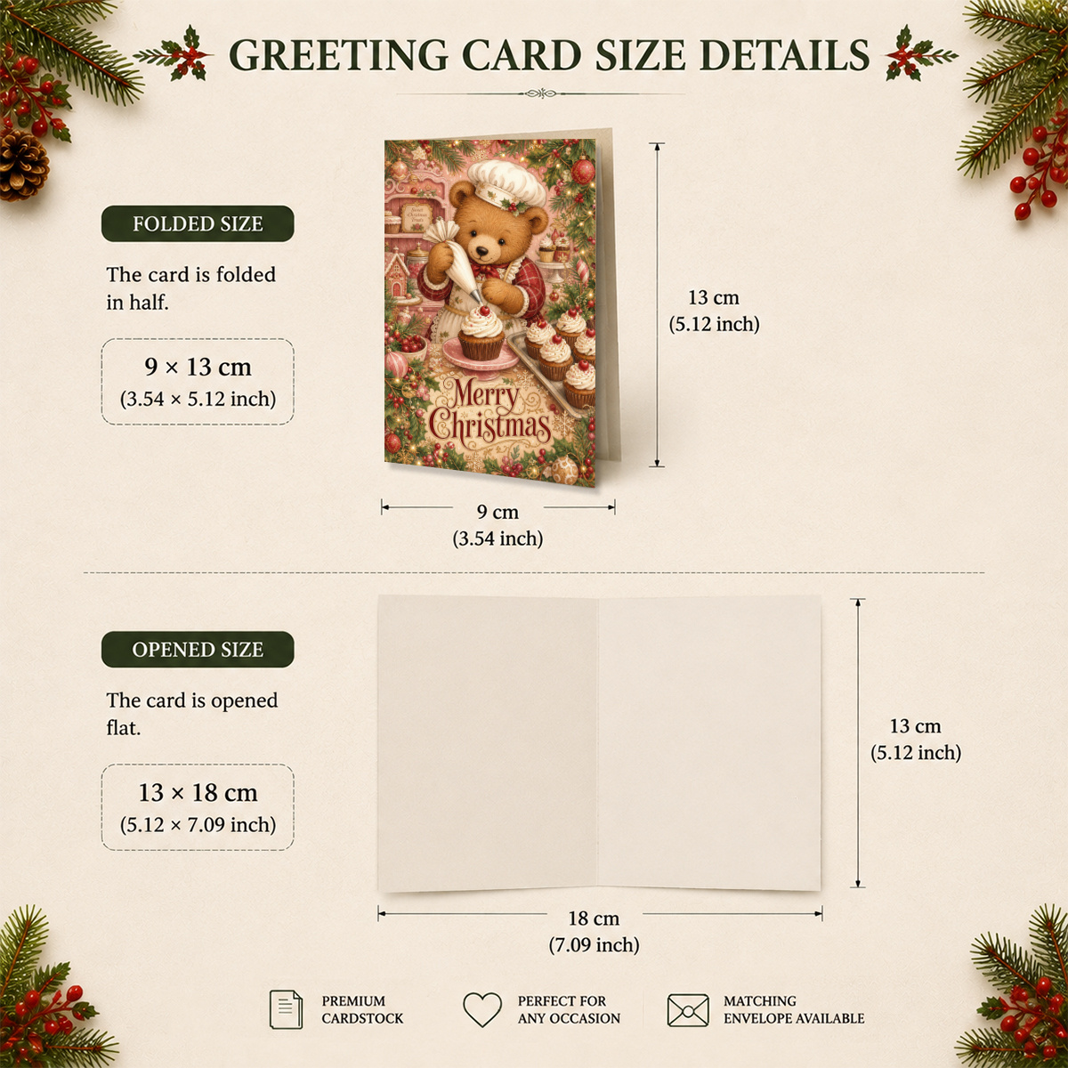 6 12 24pcs set christmas greeting cards with envelopes fun and   holiday cards for festive greetings gifts birthdays notes and creative card making