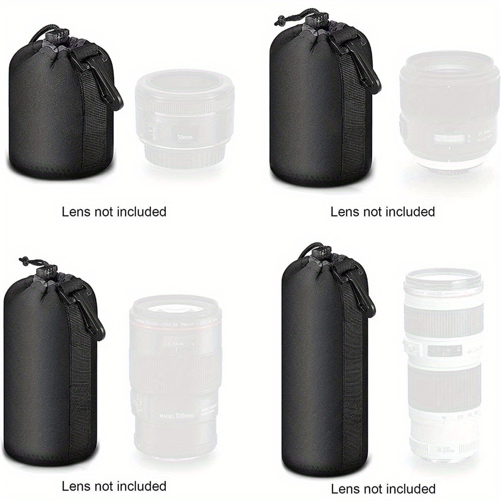 

4x Bag Neoprene Drawstring Set