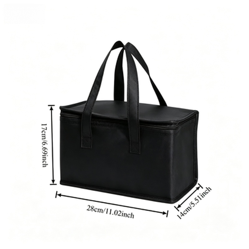 TEMU Multifunctional Portable Insulated Bag, Reusable Cooler Bag, Non-food Contact, Insulated Lunch Bag, Thermal Insulated Cooler Bag, Foldable And